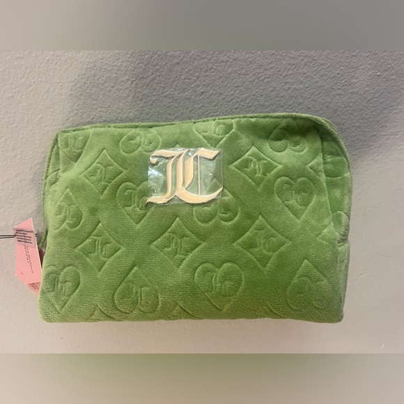 Juicy Couture Handbags - Juicy couture cosmetic bag green NWT